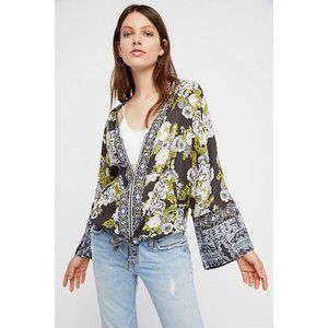 Free People Wildflower Cinched Kimono